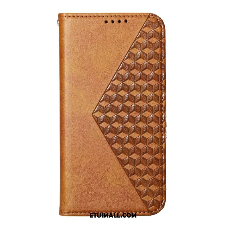 Flip Kotelot Samsung Galaxy S24 Fe Etui Na Telefon Kostki Ze Smyczami 3d