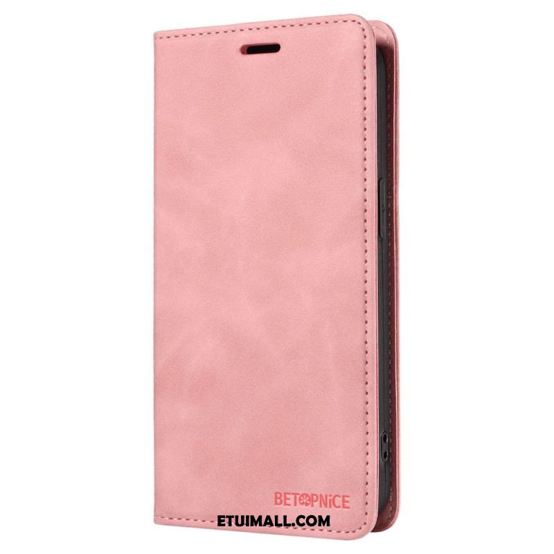 Flip Kotelot Samsung Galaxy S24 Fe Technologia Blokowania Rfid W Stylu Retro Betopnice Etui Ochronne