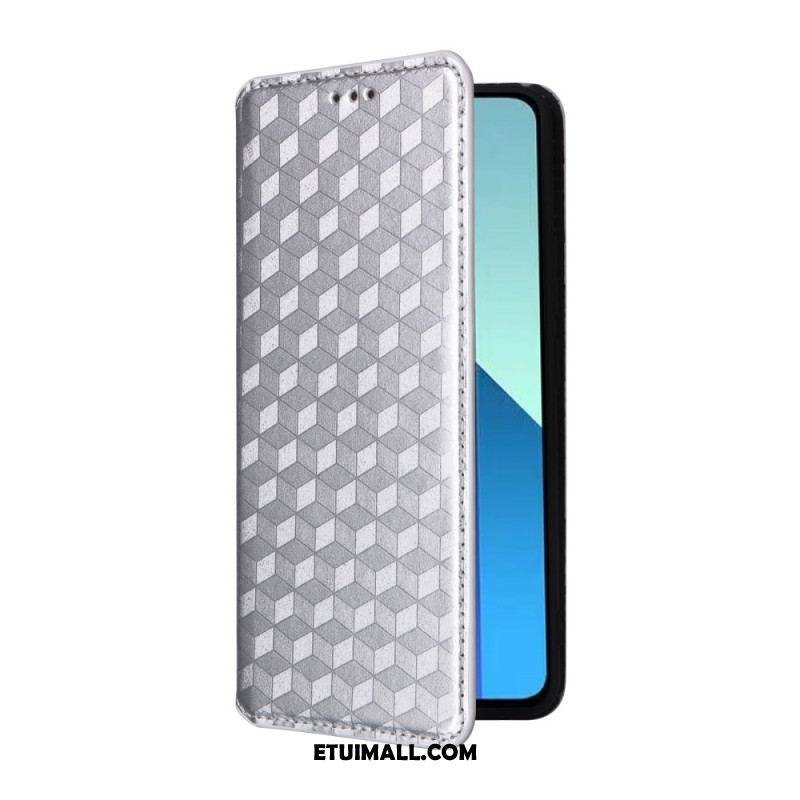 Flip Kotelot Xiaomi Redmi Note 13 4g Etui Na Telefon Diamenty 3d