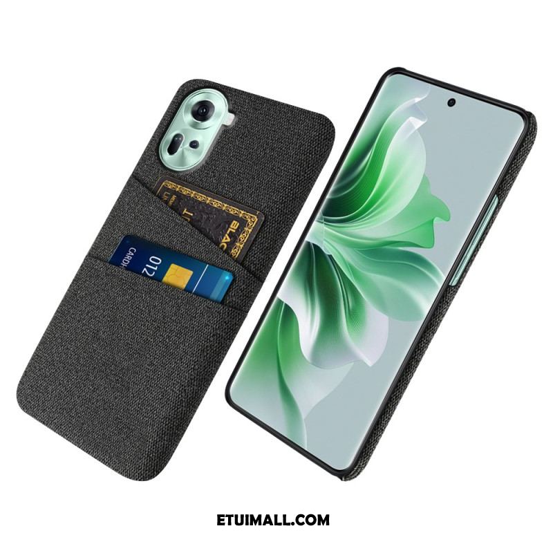 Futerały Oppo Reno 11 5g Etui Na Telefon Etui Na Karty Materiałowe