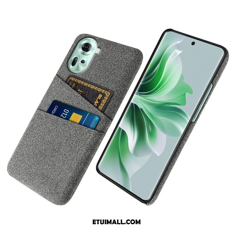 Futerały Oppo Reno 11 5g Etui Na Telefon Etui Na Karty Materiałowe