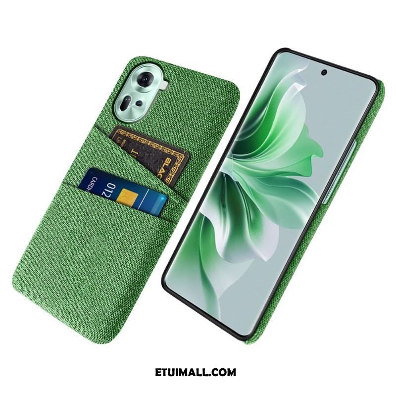 Futerały Oppo Reno 11 5g Etui Na Telefon Etui Na Karty Materiałowe