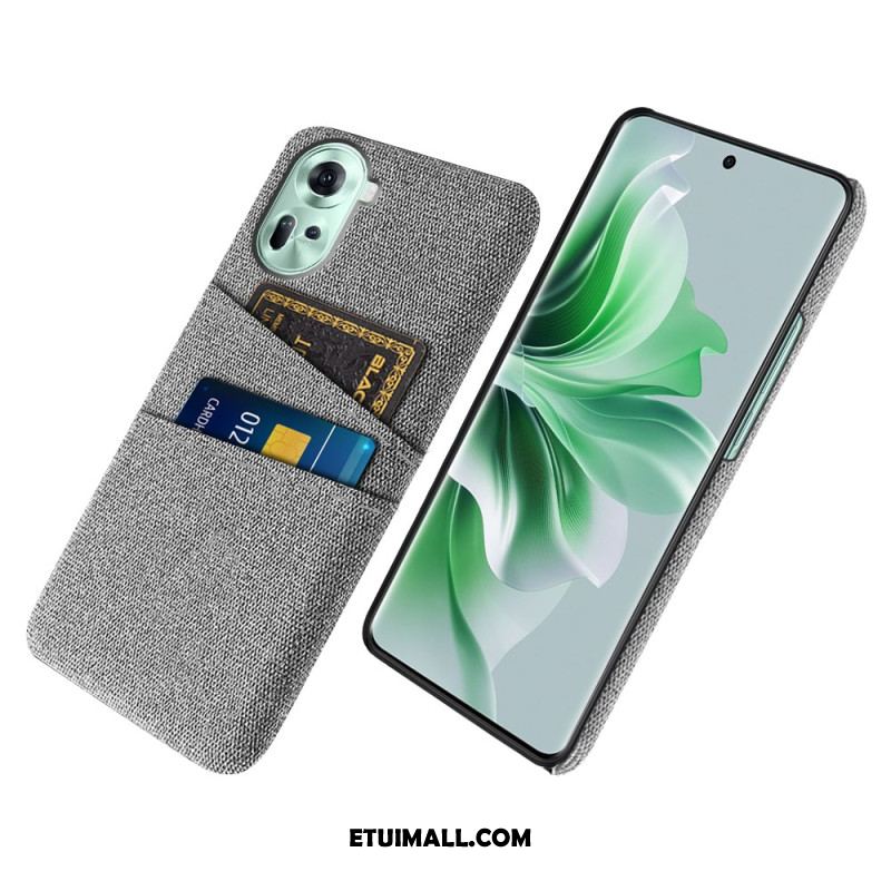 Futerały Oppo Reno 11 5g Etui Na Telefon Etui Na Karty Materiałowe