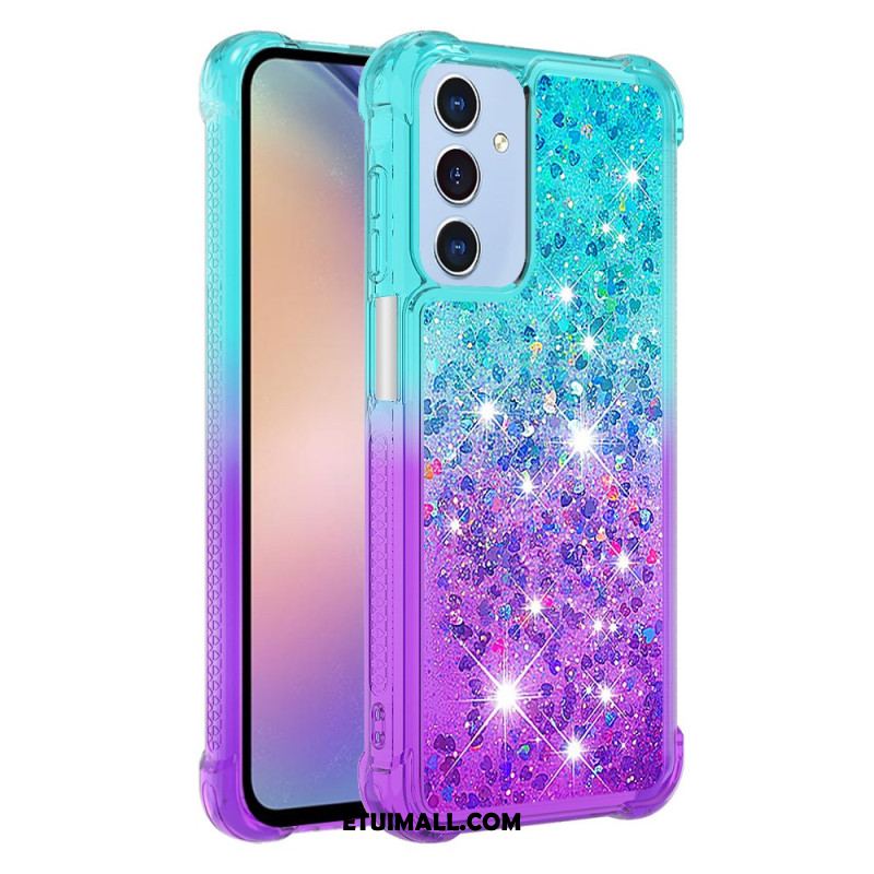 Futerały Samsung Galaxy A15 5g Etui Na Telefon Brokatowy Gradient