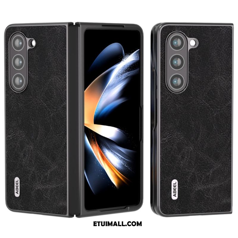 Futerały Samsung Galaxy Z Fold 5 Etui Na Telefon Liczi Ze Sztucznej Skóry Abeel