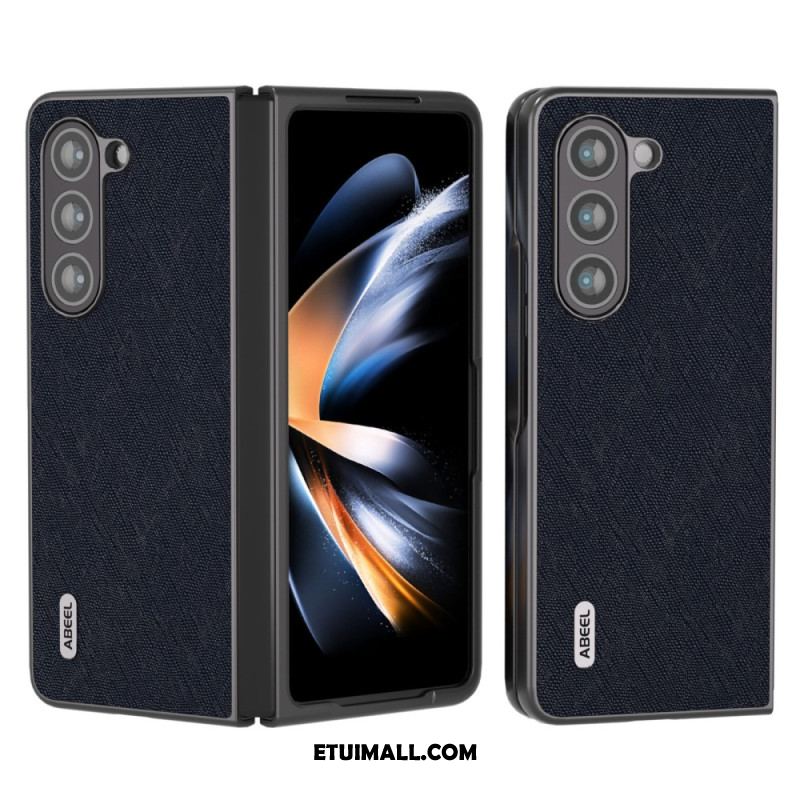 Futerały Samsung Galaxy Z Fold 5 Etui Na Telefon Prawdziwa Tkana Skóra Abeel