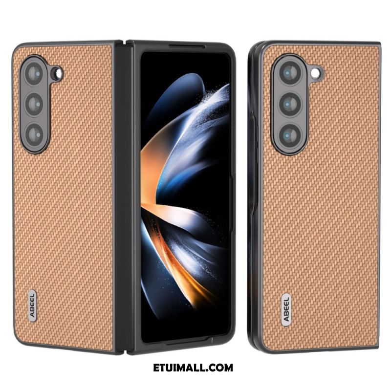 Futerały Samsung Galaxy Z Fold 6 Etui Na Telefon Tekstura Włókna Węglowego Abeel