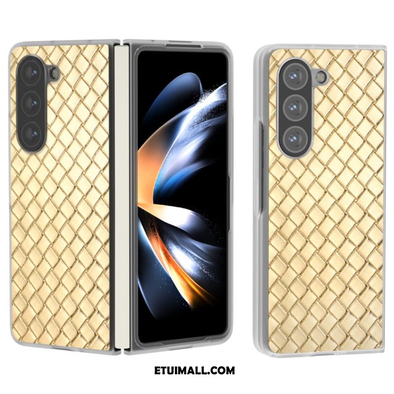 Futerały Samsung Galaxy Z Fold 6 Etui Na Telefon Tkana Tekstura