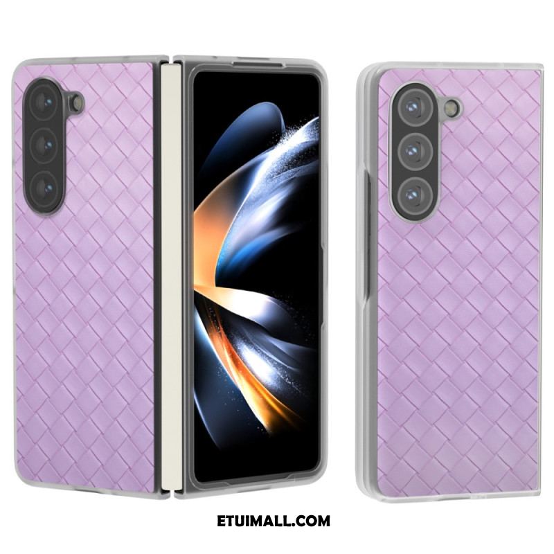 Futerały Samsung Galaxy Z Fold 6 Etui Na Telefon Tkana Tekstura