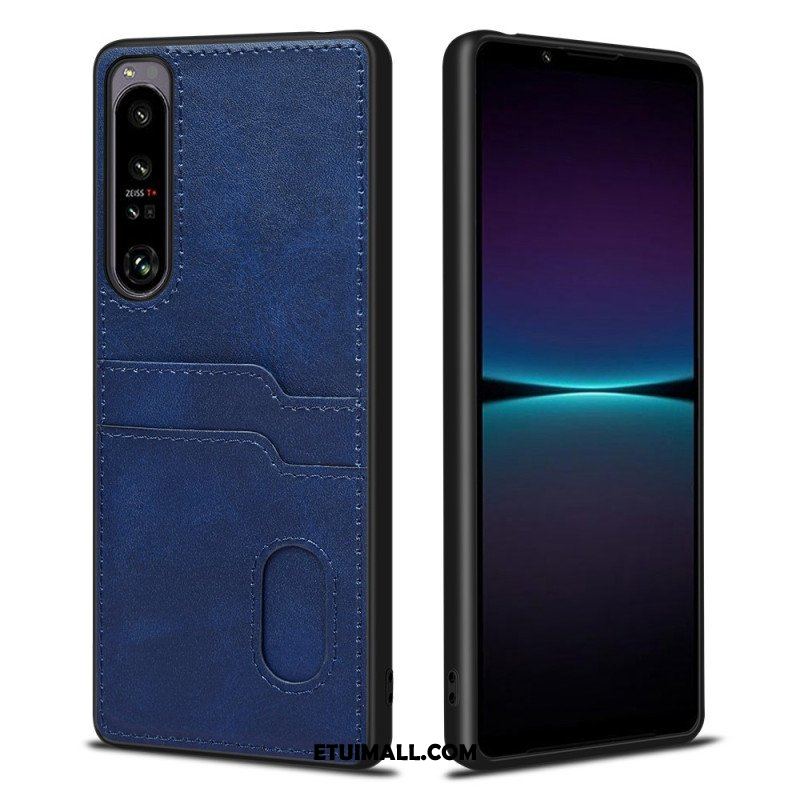 Futerały do Sony Xperia 1 IV Podwójny Uchwyt Na Kartę