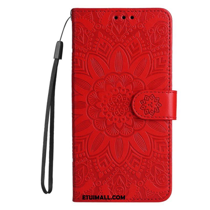 Obudowa Etui Na Telefon do Honor Magic 5 Lite Mandala Sun Ze Smyczą