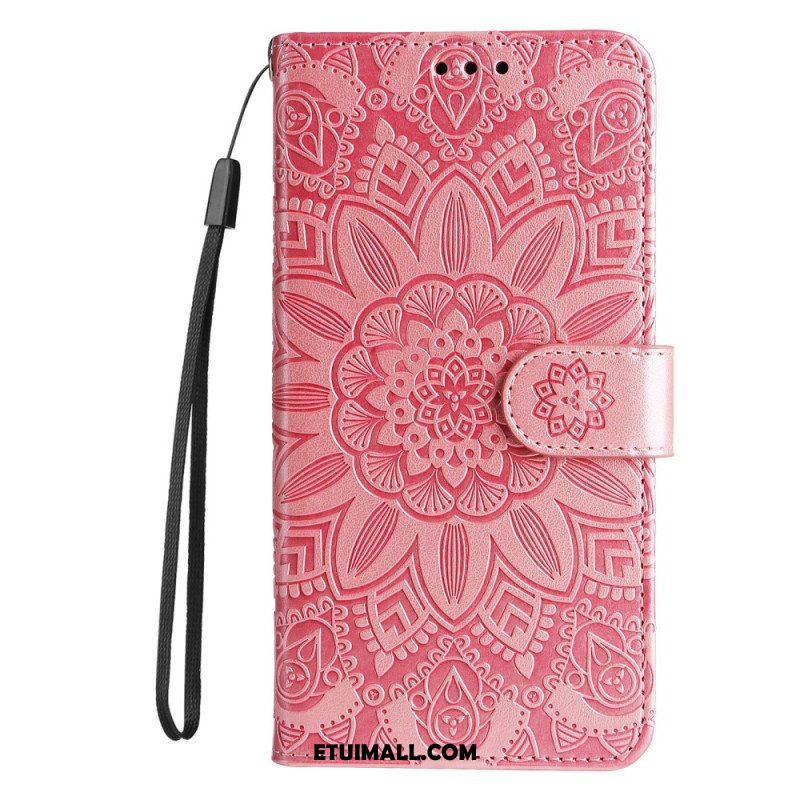 Obudowa Etui Na Telefon do Honor Magic 5 Lite Mandala Sun Ze Smyczą