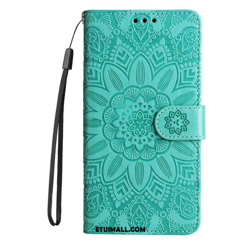 Obudowa Etui Na Telefon do Honor Magic 5 Lite Mandala Sun Ze Smyczą