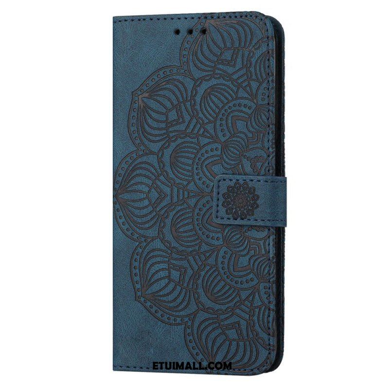 Obudowa Etui Na Telefon do Samsung Galaxy S23 5G z Łańcuch Paskowata Mandala