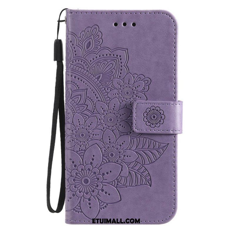 Skórzany Futerał do Xiaomi Redmi Note 10 Pro Mandala