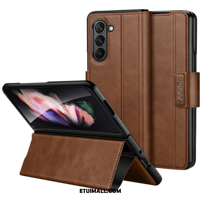 Case Samsung Galaxy Z Fold 6 Etui Na Telefon Sztuczna Skóra Sulada