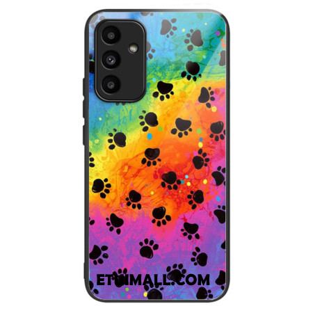 Etui Do Samsung Galaxy A15 5g Odciski Palców Ze Szkła Hartowanego