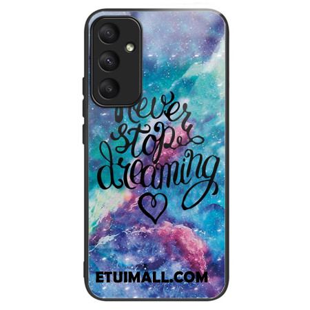 Etui Do Samsung Galaxy A55 5g Nigdy Nie Przestawaj Marzyć O Szkle Hartowanym