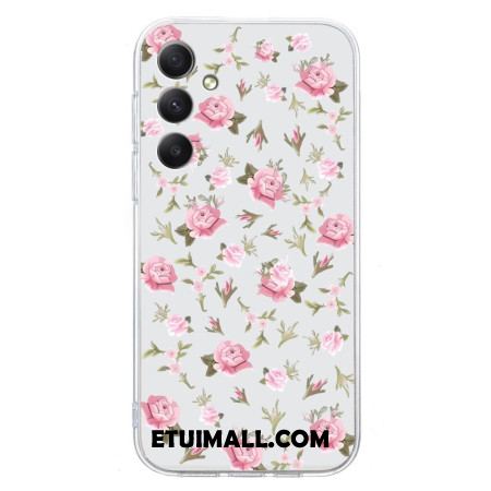 Etui Do Samsung Galaxy S24 Fe Kwiaty