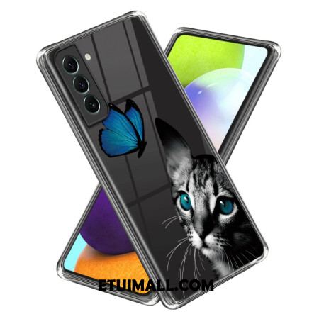 Etui Do Samsung Galaxy S24 Plus 5g Kot I Motyl