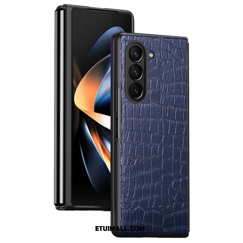 Etui Do Samsung Galaxy Z Fold 6 Styl Krokodyla