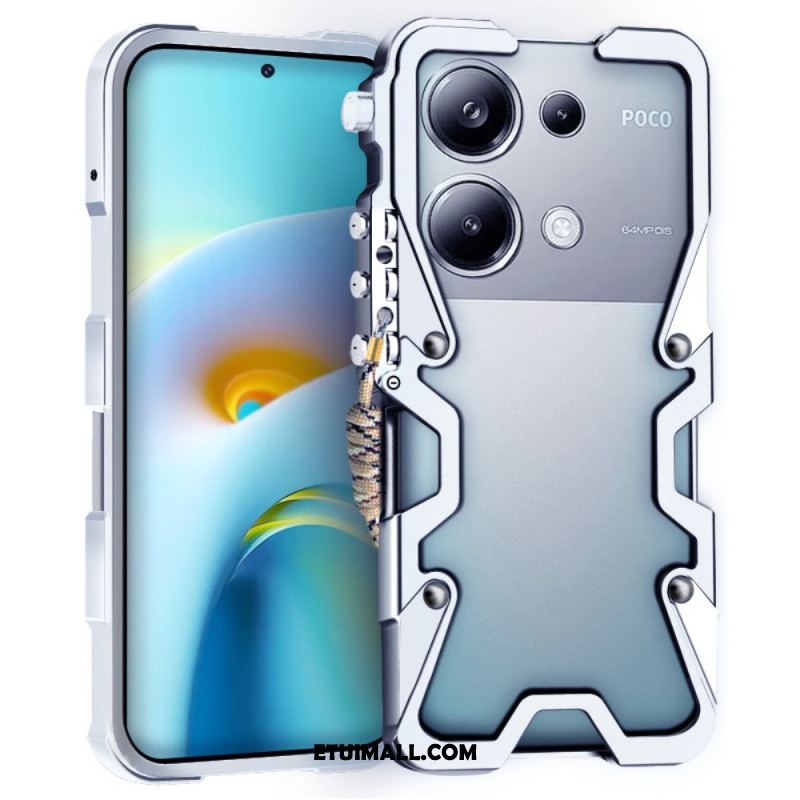 Etui Do Xiaomi Redmi Note 13 Pro 4g Stop Aluminium Z Ramieniem Mechanicznym