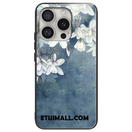 Etui Do iPhone 16 Pro Magnolie Szkło Hartowane