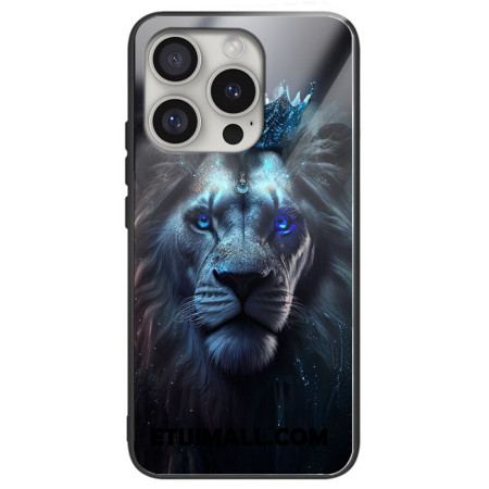 Etui Do iPhone 16 Pro Max Szkło Hartowane Blue Lion