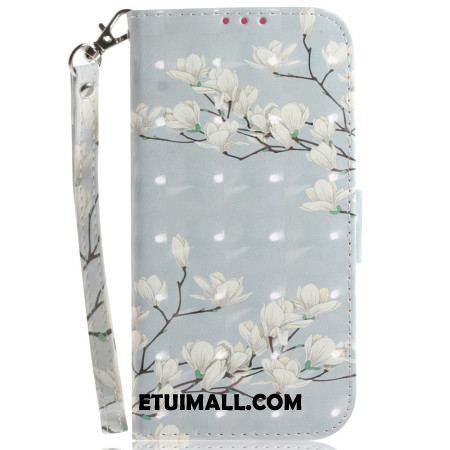 Etui Folio Do Google Pixel 9 Pro Smycz Magnolia