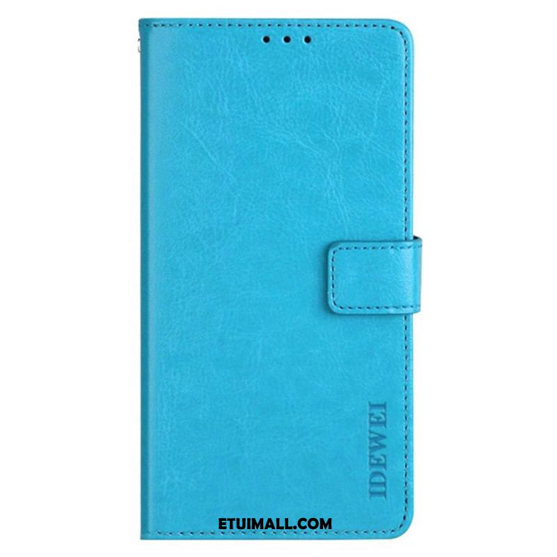 Etui Folio Do Oneplus 12 5g Sztuczna Skóra Retro Idewei