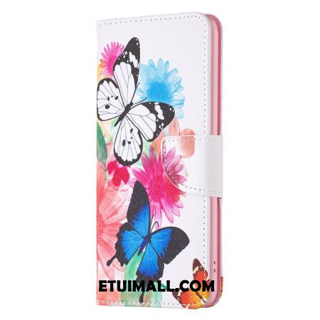 Etui Folio Do Samsung Galaxy A15 Dwa Motyle