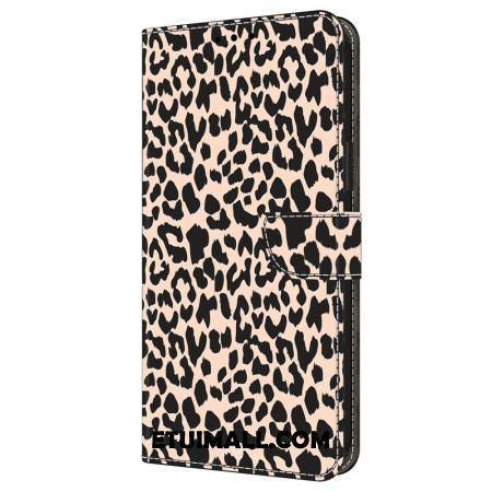 Etui Folio Do Samsung Galaxy A16 5g Wzór Lamparta