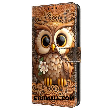 Etui Folio Do Samsung Galaxy A16 5g Wzór Sowy