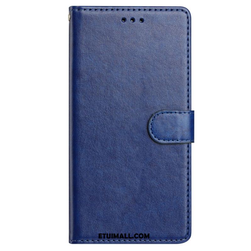 Etui Folio Do Samsung Galaxy A16 5g Zwykła Sztuczna Skóra