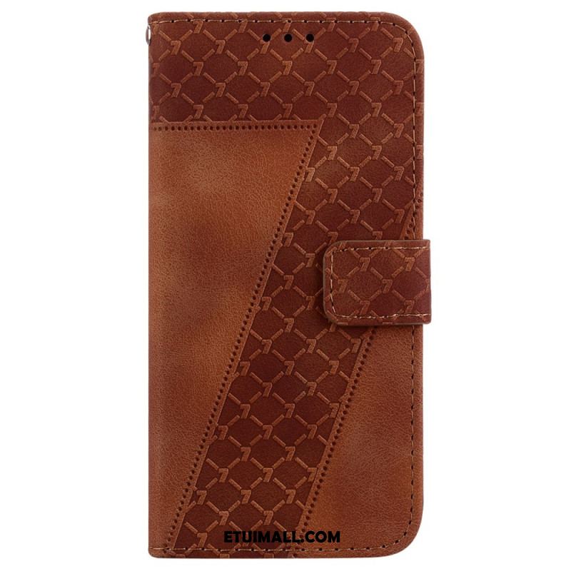 Etui Folio Do Samsung Galaxy A55 5g Wzór 7 Z Paskiem