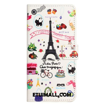 Etui Folio Do Samsung Galaxy S24 5g Kocham Paryż