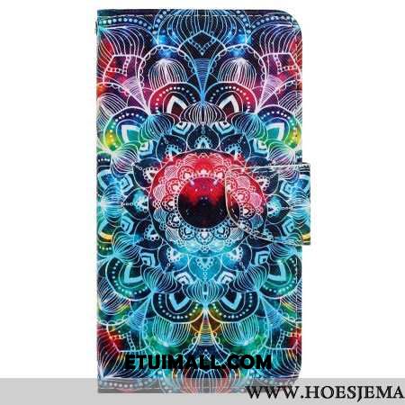 Etui Folio Do Samsung Galaxy S24 Plus 5g Mandala Z Paskiem