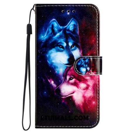 Etui Folio Do iPhone 16 Para Rzemieślniczych Wilków