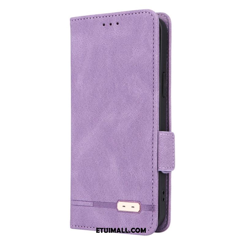 Etui Folio Do iPhone 16 Pro Max Styl Retro