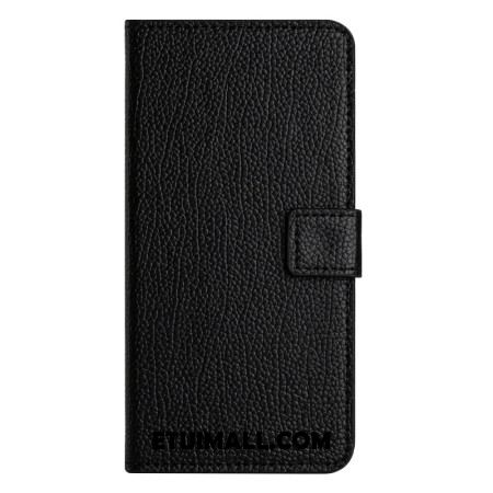 Etui Folio Do iPhone 16 Pro Max Tekstura Liczi