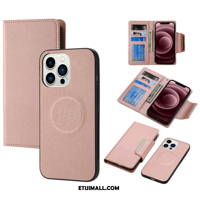 Etui Folio Do iPhone 16 Pro Odpinana Skorupa Premium