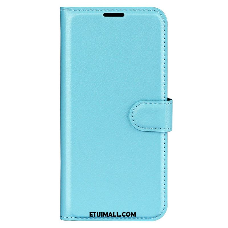 Etui Folio Huawei Nova 11 Pro Klasyczna Sztuczna Skóra Litchi