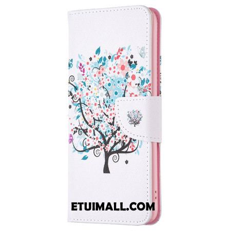 Etui Folio Oppo A98 5g Kwitnące Drzewo