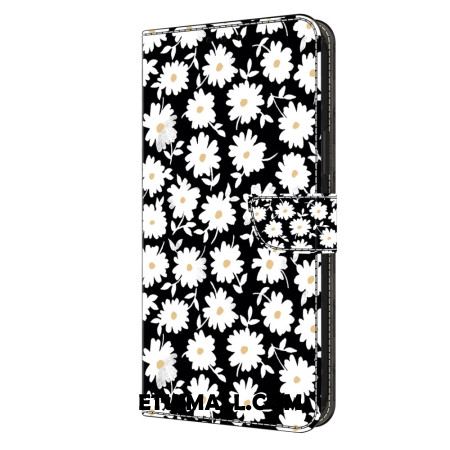 Etui Folio Oppo A98 5g Stokrotki Etui Ochronne