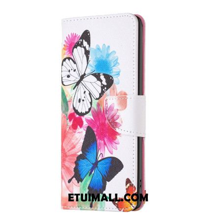 Etui Folio Oppo Reno 12 5g Dwa Motyle Etui Ochronne