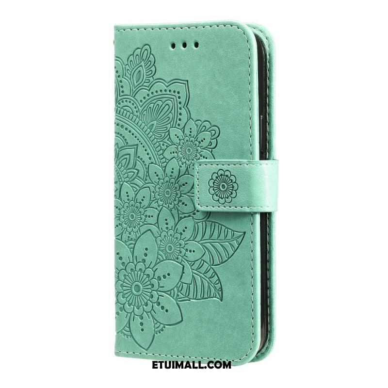 Etui Folio Oppo Reno 12f 5g Druk Mandali Etui Ochronne