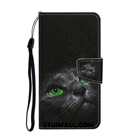 Etui Folio Samsung Galaxy A16 5g CZarny Kot Etui Ochronne