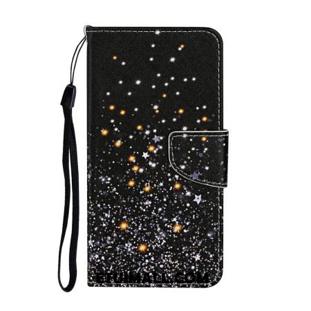 Etui Folio Samsung Galaxy A16 5g CZarny Wzór Etui Ochronne