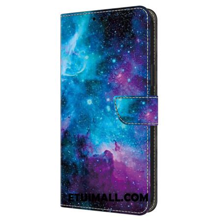 Etui Folio Samsung Galaxy A16 5g Kosmiczne Niebo Etui Ochronne