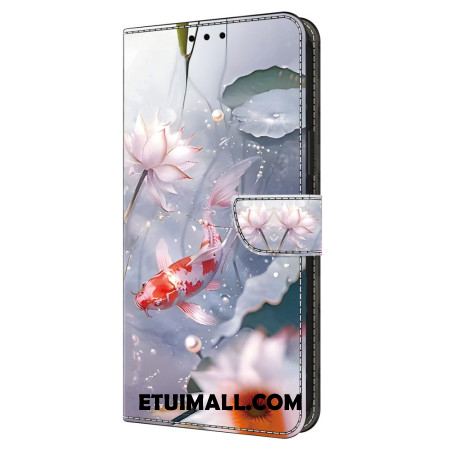 Etui Folio Samsung Galaxy A16 5g Kwiaty I Ryby